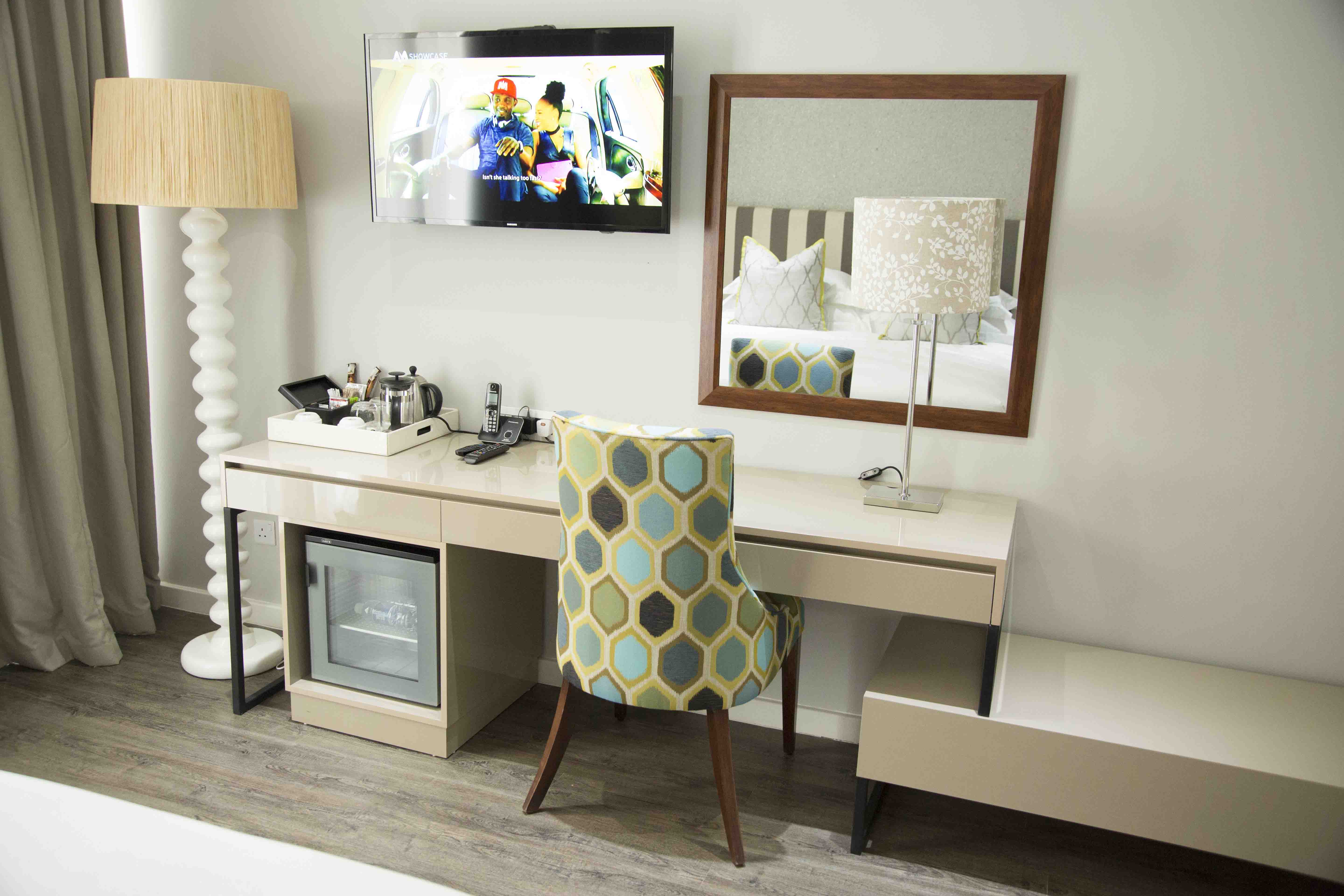 Baobab Room TV, Working Table etc